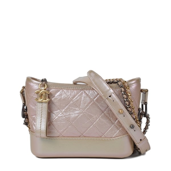 Gabrielle leather crossbody bag Chanel Pink in Leather  35504351